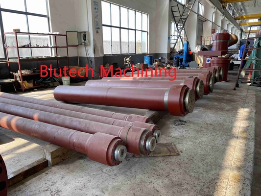 Custom Made Single Action Cylinder for Hydraulic Cold Forming Press