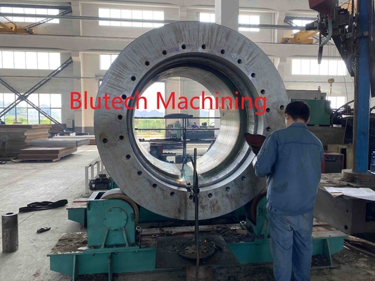 Single Acting Custom Made Hydraulic Cylinders For Hydraulic Compacting Press