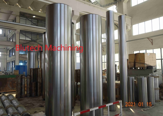 Single Acting Custom Made Hydraulic Cylinders For Hydraulic Compacting Press