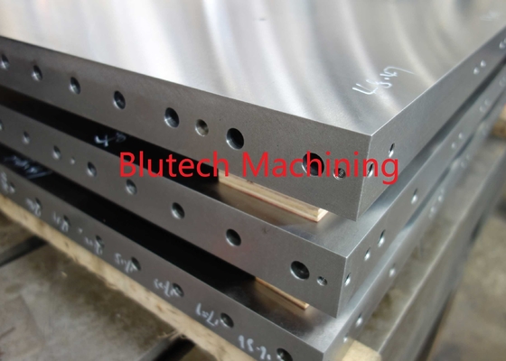 Q345B A36 S355JR Electric Heated Platens , Steel Press Plates Electric Rod Heating