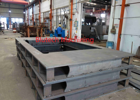 Hydraulic Presses Welded CNC Frame Steel Weldment