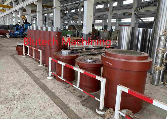 Custom Made Single Acting Cylinders For Hydraulic Compression Molding Press